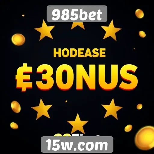 Como funciona o sistema de bônus da 985bet