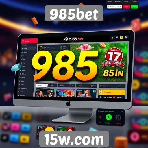 Interface amigável do 985bet para usuários